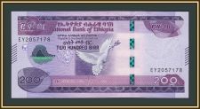 Эфиопия 200 быр 2020 P-56 (56a) UNC