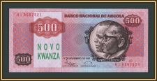 Ангола 500 новых кванза 1987 (1991) P-123 UNC