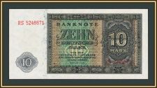 Германия (ГДР) 10 марок 1948 P-12 (12b) UNC