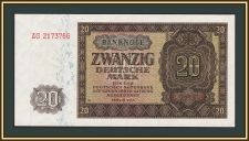 Германия (ГДР) 20 марок 1948 P-13 (13b) UNC