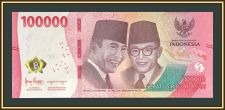 Индонезия 100000 рупий 2025 P-168 (168d) UNC