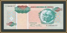 Ангола 1000000 кванза 1995 P-141 UNC