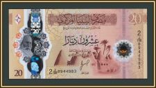 Ливия 20 динара 2025 P-87 (87a) UNC