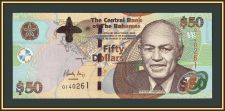 Багамские о-ва (Багамы) 50 долларов 2012 P-75 (75А) UNC