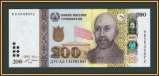 Таджикистан 200 сомони 2024 P-21 (21e) UNC