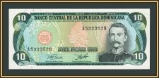 Доминиканская Республика (Доминикана) 10 песо 1978 P-119 (119a.1) UNC-