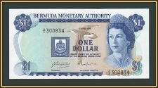 Бермудские о-ва (Бермуды) 1 доллар 1978 P-28 (28b.1) UNC