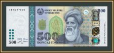 Таджикистан 500 сомони 2024 P-22 (22d) UNC