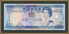 Фиджи 20 долларов 1992 P-95 (95a) UNC