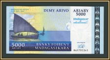 Мадагаскар 5000 ариари 2008 P-94 (94a) UNC