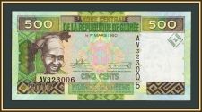 Гвинея 500 франков 2017 P-47 (47b) UNC