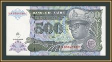Заир 500 заир 1994 P-63 (63Аa.2) UNC