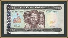 Эритрея 20 накфа 1997 P-4 UNC