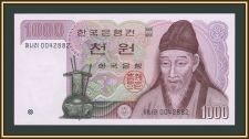 Южная Корея 1000 вон 1983 P-47 UNC