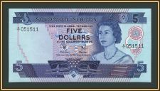 Соломоновы о-ва 5 долларов 1977 P-6 (6a) UNC