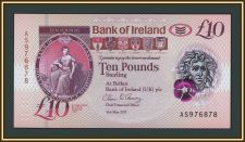 Северная Ирландия 10 фунтов 2017 P-91 (91a) UNC