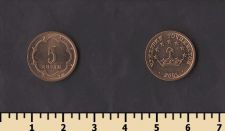 Таджикистан 5 дирам 2001