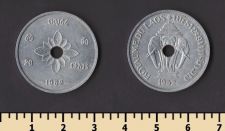 Лаос 20 центов 1952