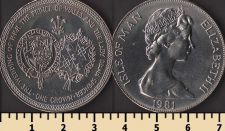 Мэн остров 1 крона 1981