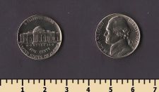США 5 центов 1973
