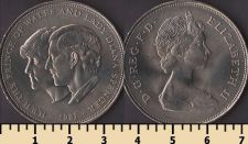 Великобритания 25 пенсов 1981