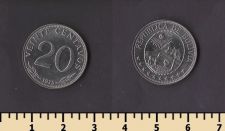 Боливия 20 сентаво 1973