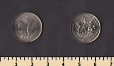 Нигерия 5 кобо 1974