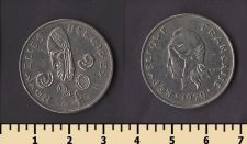 Новые Гебриды 20 франков 1970