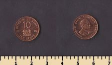 Кения 10 центов 1995