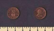 Кения 10 центов 1995