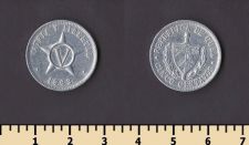 Куба 5 сентаво 1968