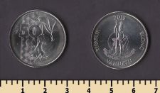 Вануату 50 вату 2015