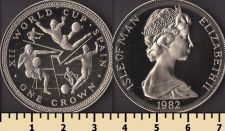 Мэн остров 1 крона 1982