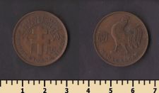 Мадагаскар 1 франк 1943