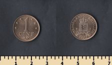 Нидерландские Антилы 1 цент 1977