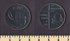 Ватикан 100 лир 1983