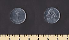 Южная Корея 1 вон 1987