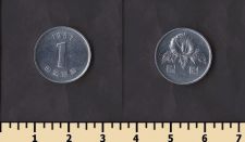 Южная Корея 1 вон 1987