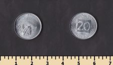 Словения 20 стотинов 1992