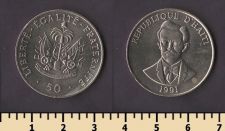 Гаити 50 сантим 1991