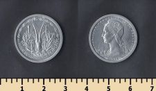 Французская Экваториальная Африка 1 франк 1948