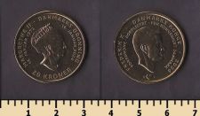 Дания 20 крон 2024