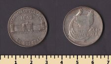 Гватемала 25 сентаво 1943