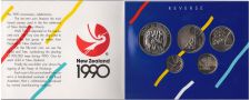 Набор Новая Зеландия 5 монет 1990