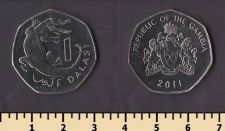 Гамбия 1 даласи 2011