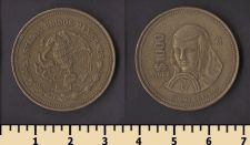 Мексика 1000 песо 1988