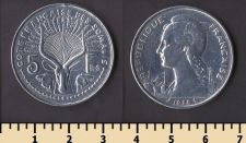 Французский Сомалиленд 5 франков 1959