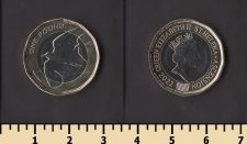 Остров Святой Елены и Вознесения 1 фунт 2022