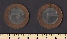 Словения 500 толаров 2003