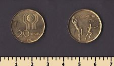 Аргентина 20 песо 1978